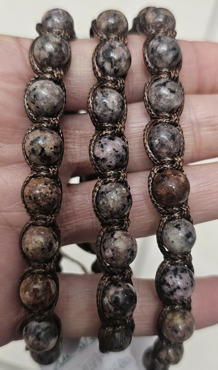 Bracciale "Diaspro Leopardato" - immagine 2