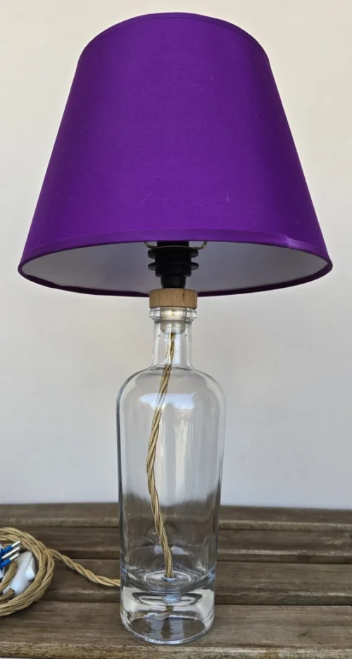 Lampada "NO ETICHETTA" Viola