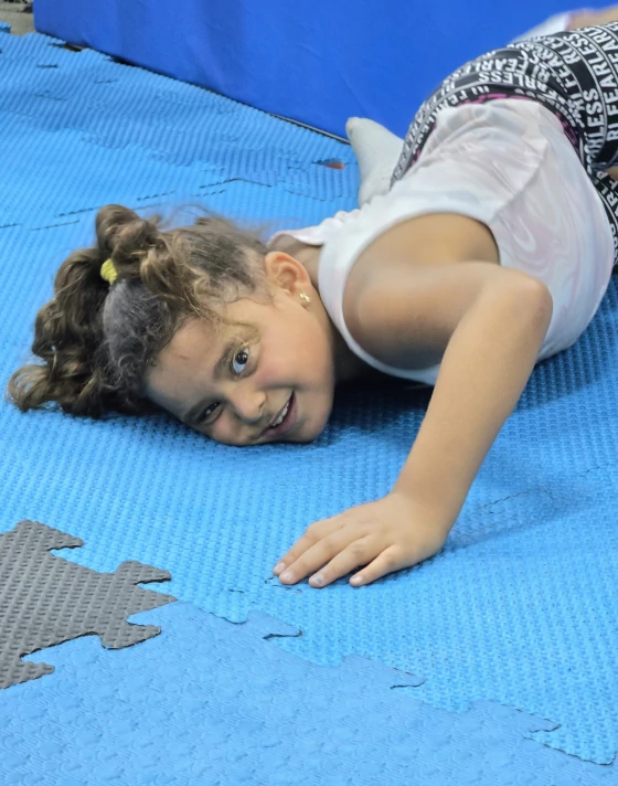 Filomena in azione in palestra, 04